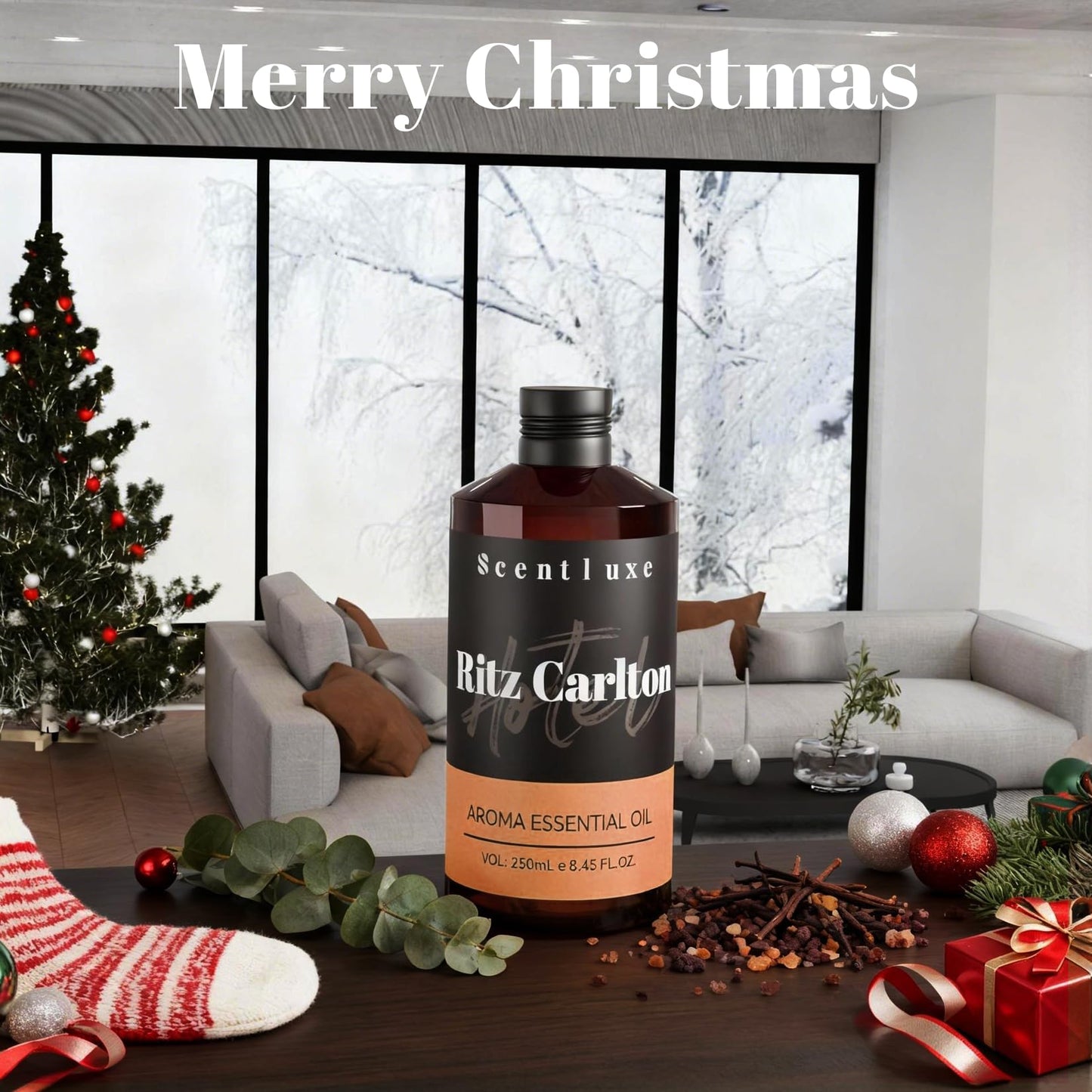 Scentluxe Ritz-Carlton Inspired Essential Oil – Orange & Musk 250mL Diffuser Oil