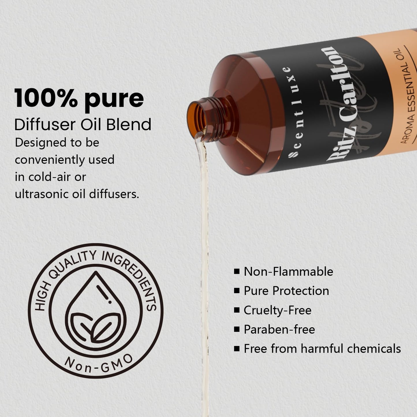 Scentluxe Ritz-Carlton Inspired Essential Oil – Orange & Musk 250mL Diffuser Oil