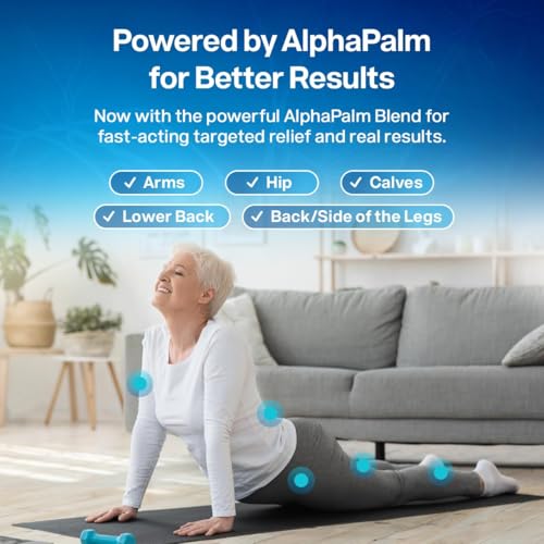 SciatiEase Sciatic Nerve Support – AlphaPalm, PEA & B-Complex, 120 Capsules