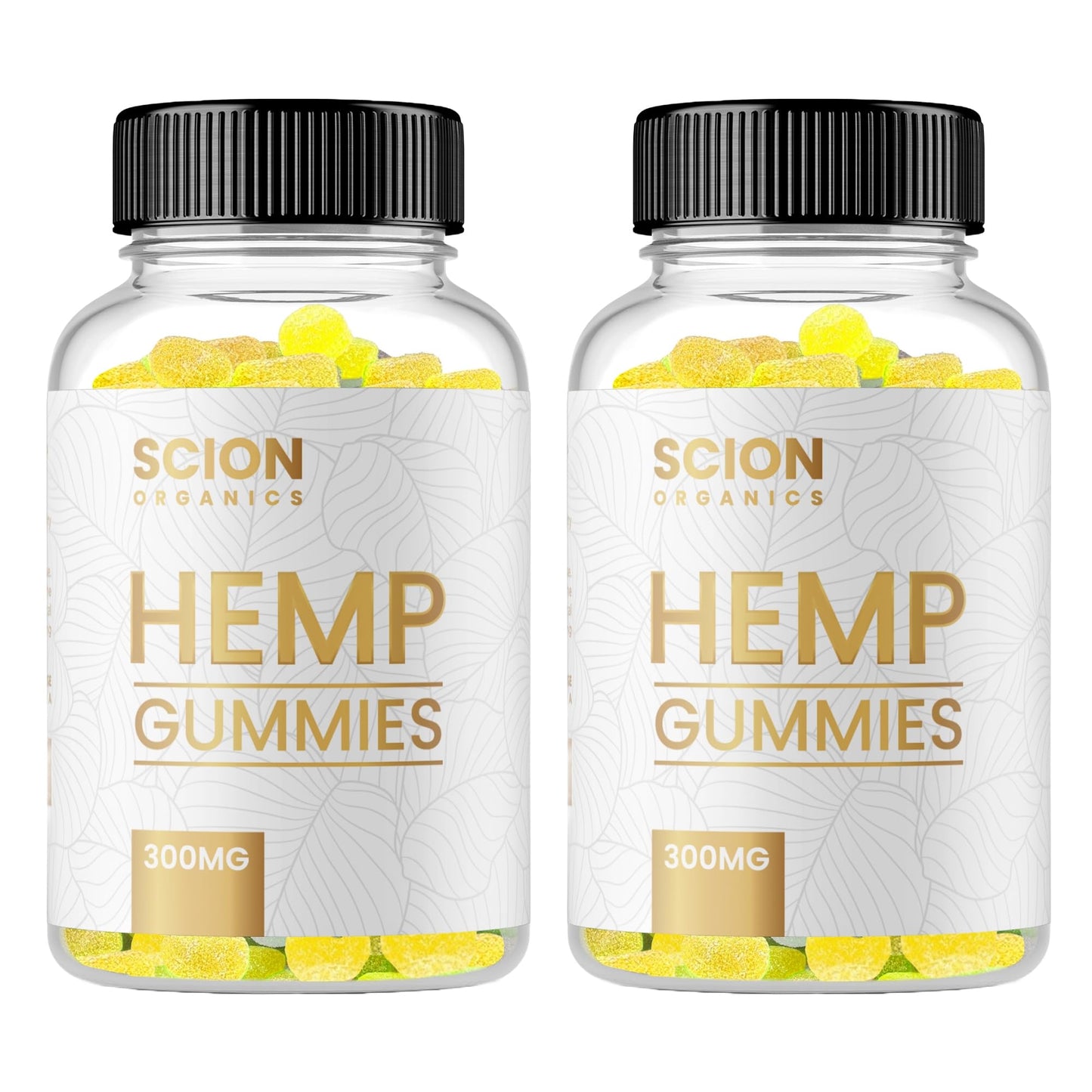 Scion Organics Hemp Gummies – Joint Health, Raspberry Flavor | 30 Gummies, 2 Pack