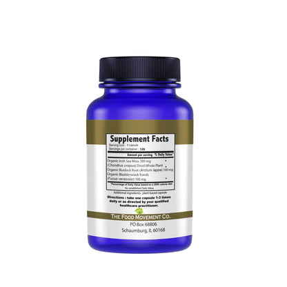 Sea Moss Master Formula with Burdock & Bladderwrack | Gut Health | The Food Movement Co.