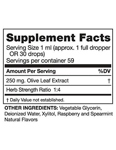 Seagate Liquid Olive Leaf Extract for Kids – No Alcohol