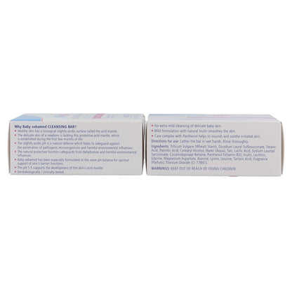 SEBAMED Baby Ultra Mild Cleansing Bar 2-Pack - Hypoallergenic, 3.5 oz (100 g)