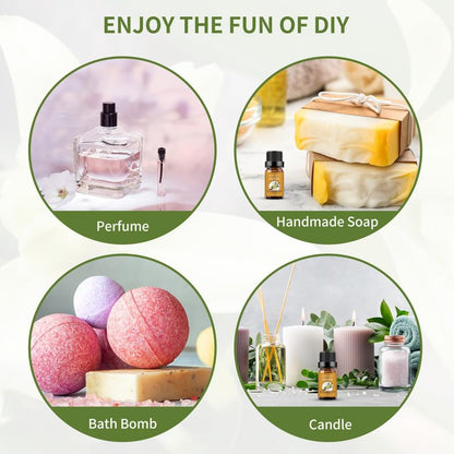 Sedbuwza Vanilla Essential Oil Set – 2 x 10 ml for Aromatherapy, Diffuser, Massage