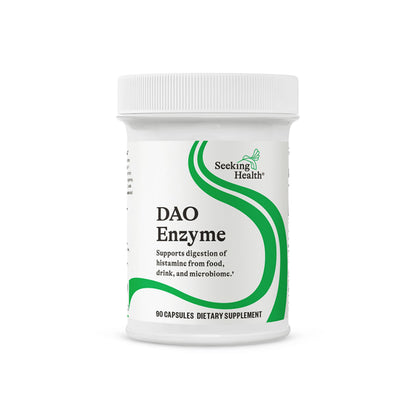 Seeking Health DAO Enzyme – Histamine Digest DAO2 Enzyme for Histamine Intolerance | 90 Capsules