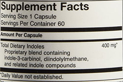 Seeking Health DIM & I3C – Supports Healthy Estrogen Metabolism & Liver Health | 400 mg, 60 Capsules