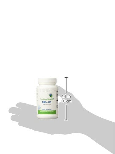 Seeking Health DIM & I3C – Supports Healthy Estrogen Metabolism & Liver Health | 400 mg, 60 Capsules
