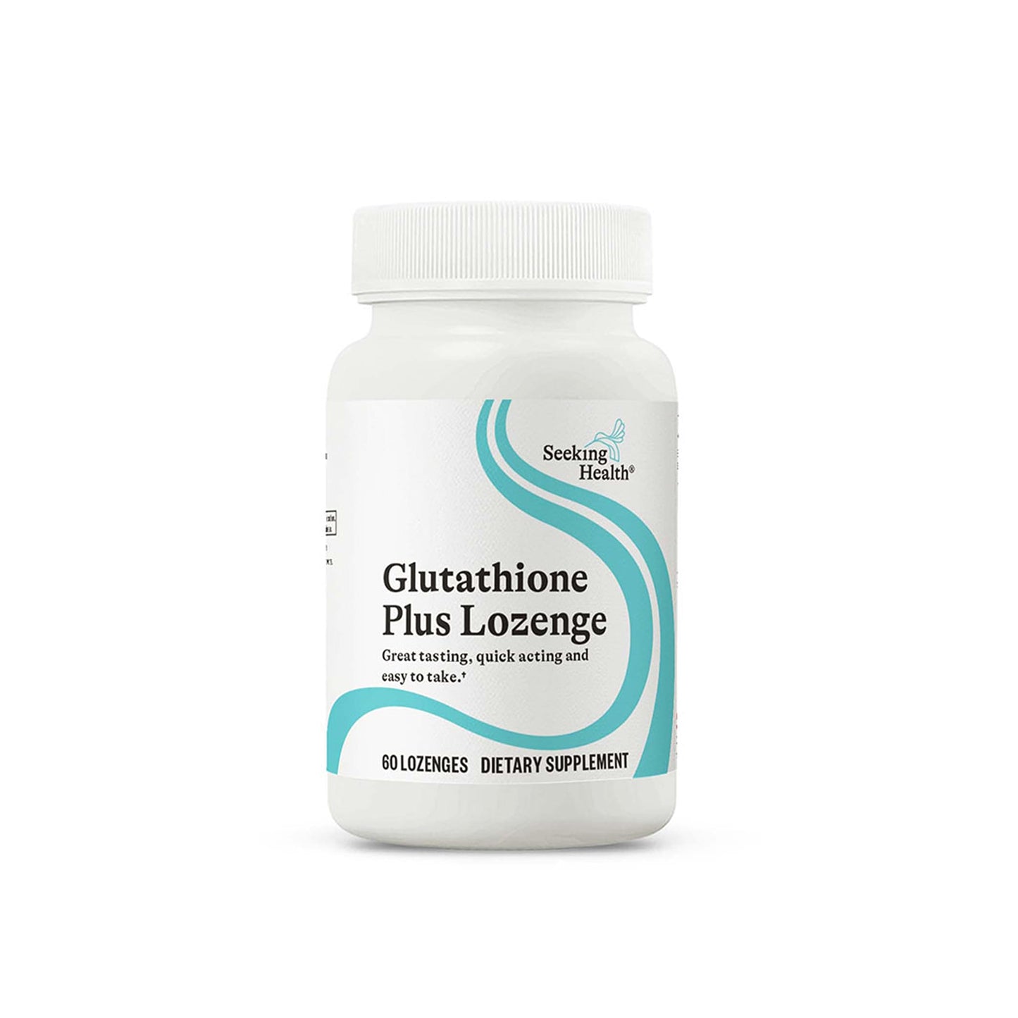 Seeking Health Glutathione Plus Lozenge – 25 mg GSH with Cofactors, 60 Lozenges