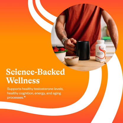 Seeking Health Optimal Man Multivitamin — Zinc, Active Folate & Alpha-Lipoic Acid for Energy & Brain Health | 30 Servings