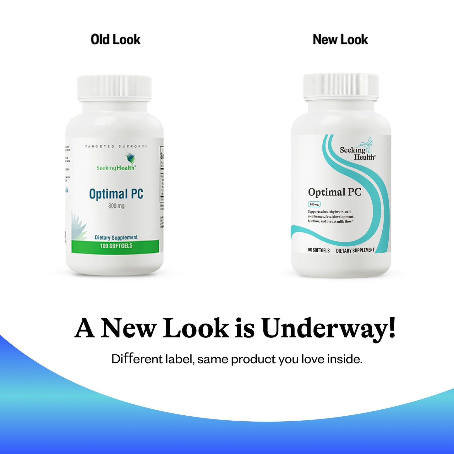 Seeking Health Optimal PC – Choline for Brain & Liver Health, 90 Softgels