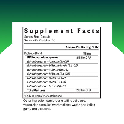 Seeking Health ProBiota Bifidobacterium — 60 Capsule Probiotic (Bifido-Only) – Vegan