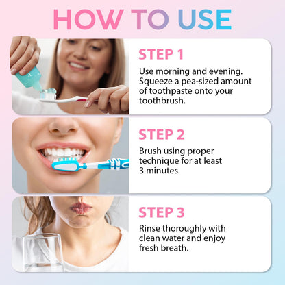Niacinamide Toothpaste – Whitening, Enamel Protection, 4 oz
