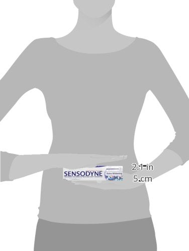 Sensodyne Extra Whitening Toothpaste 6 oz – Pack of 3, Fluoride