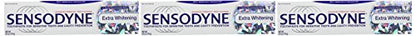 Sensodyne Extra Whitening Toothpaste 6 oz – Pack of 3, Fluoride