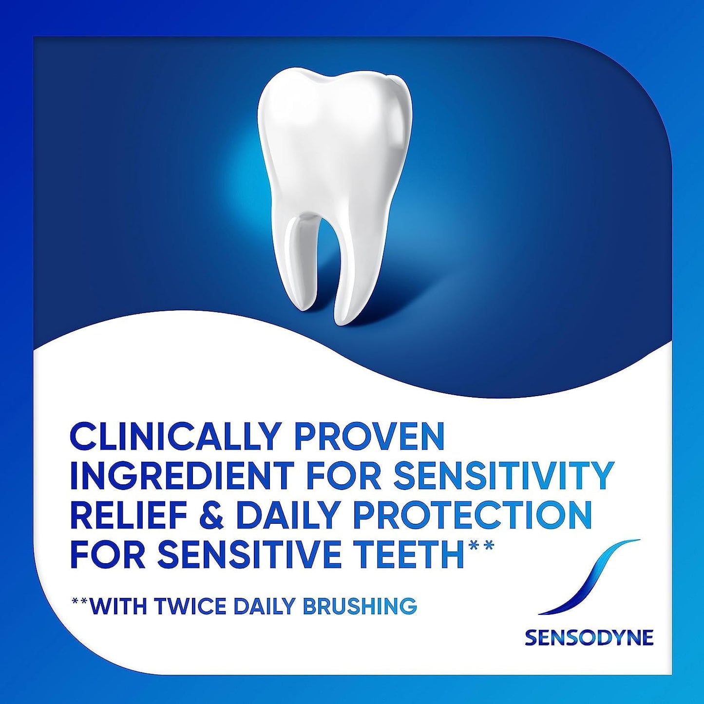 Sensodyne Repair and Protect Mint Toothpaste – 3 x 3.4 oz Pack for Sensitive Teeth & Cavity Prevention