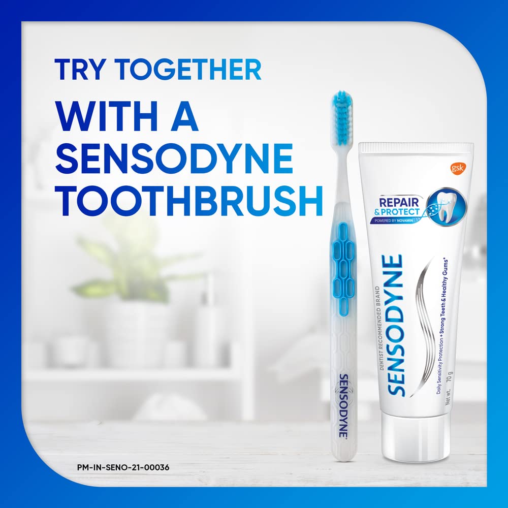 Sensodyne Repair & Protect Toothpaste with Fluoride 70 gm – Pack of 1
