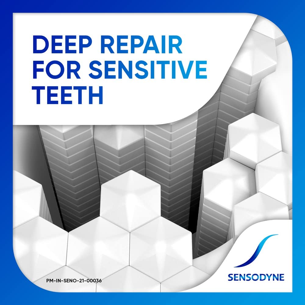 Sensodyne Repair & Protect Toothpaste | 70g (2.46 oz) Pack of 4