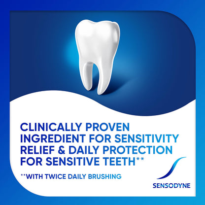 Sensodyne Repair and Protect Whitening Toothpaste, 3.4 oz | Sensitive Teeth & Cavity Prevention