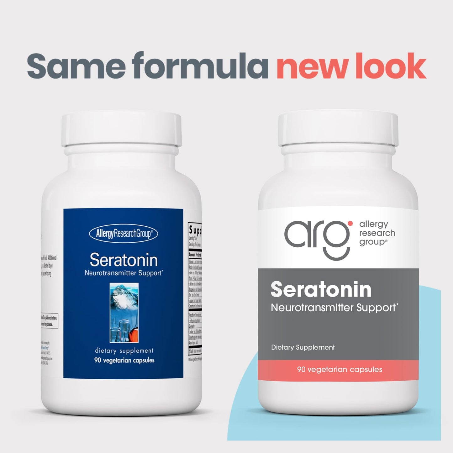 Allergy Research Group Seratonin Supplement – Seratonin Booster, Stress & Sleep Support (90 Vegetarian Capsules)