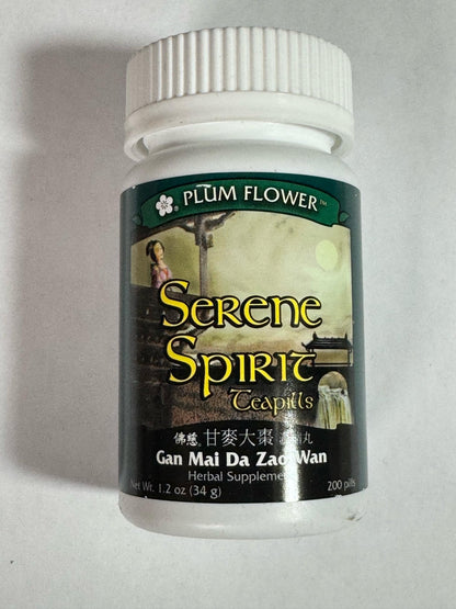 Serene Spirit Teapills (Gan Mai Da Zao Wan) by Mayway – 200 Pills