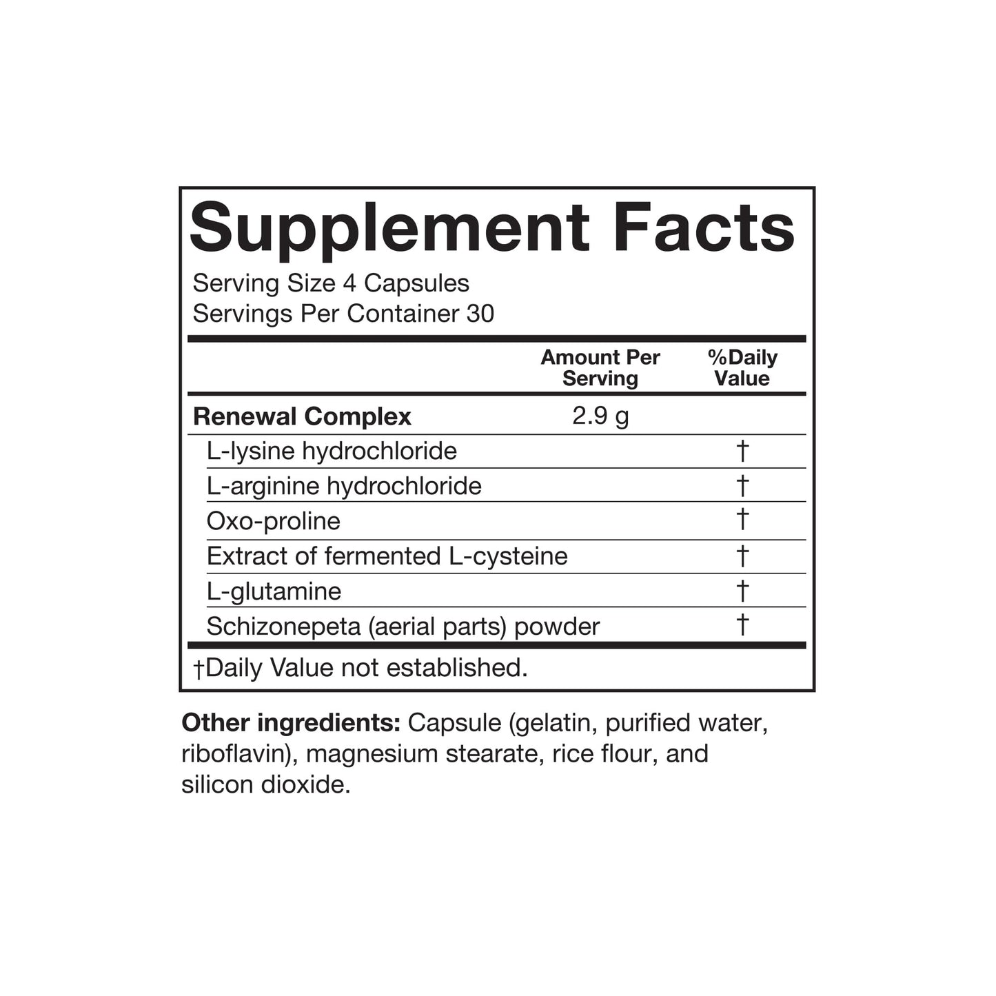 Serovital Renewal Complex – Anti-Aging Amino Acids & Peptides | Energy, Sleep & Immunity, 30-Day Supply