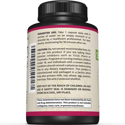 Premium Serrapeptase Enzyme Supplement – 40,000 SPU per Capsule | 90 Enteric Coated Capsules (Pack of 2)