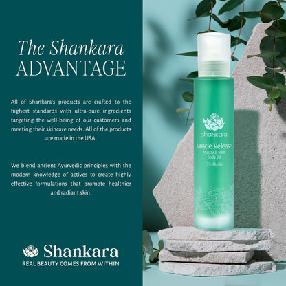 Shankara Massage Oil for Sore Muscle Relief – Lavender & Arnica (100 ml)