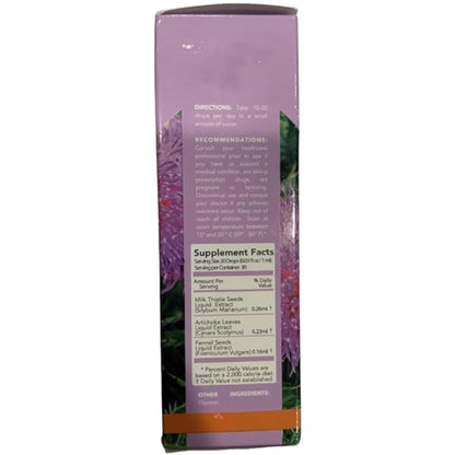 Sheló NABEL Milk Thistle & Artichoke Drops — Herbal Liquid Extract, 1 fl oz