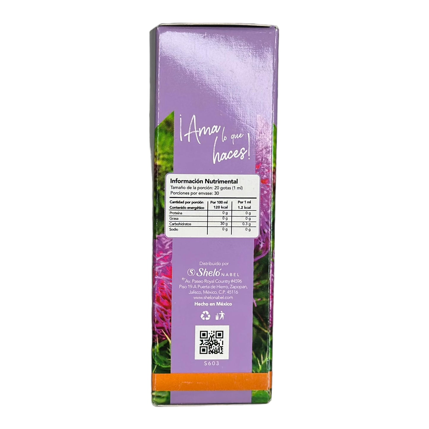 Sheló NABEL Milk Thistle & Artichoke Drops — Herbal Liquid Extract, 1 fl oz