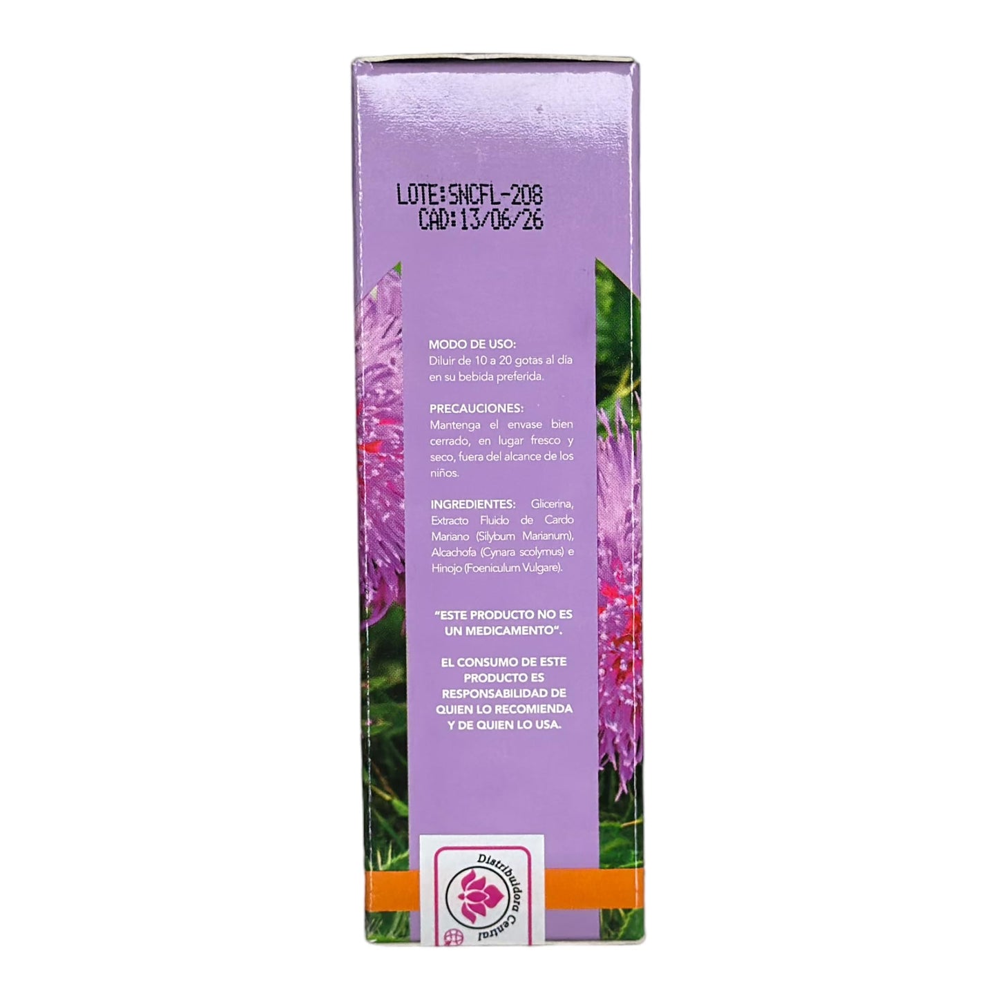 Sheló NABEL Milk Thistle & Artichoke Drops — Herbal Liquid Extract, 1 fl oz