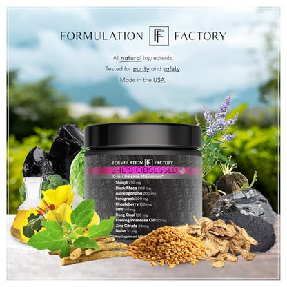Formulation Factory She's Obsessed: 10-in-1 Hormone Balance Maximizer (360 Count, Pack of 3)