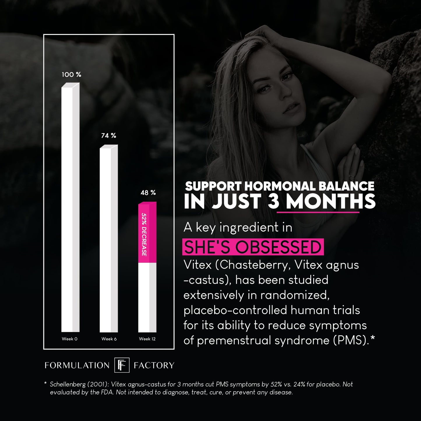 Formulation Factory She's Obsessed: 10-in-1 Hormone Balance Maximizer (360 Count, Pack of 3)