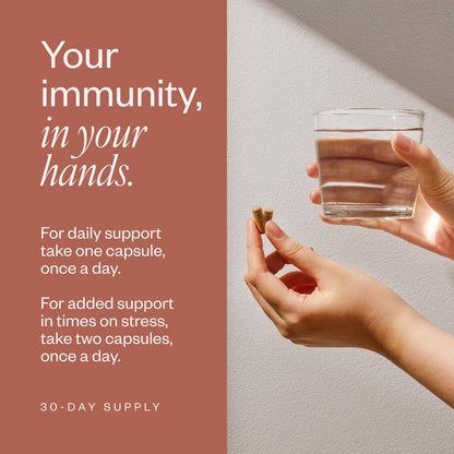 SHII AHCC Daily Immunity – 30-Day Supply | Vegan, Gluten-Free Immune Support