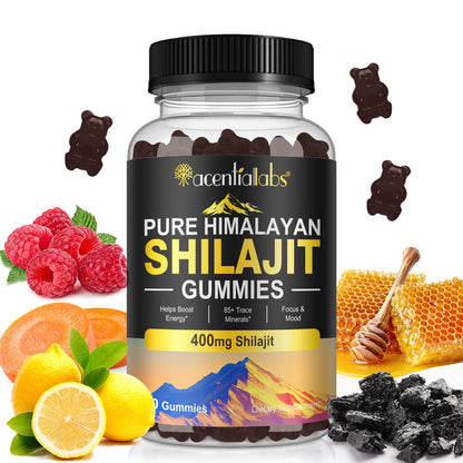 Shilajit Gummies - Pure Himalayan Shilajit, 400 mg, 85+ Minerals