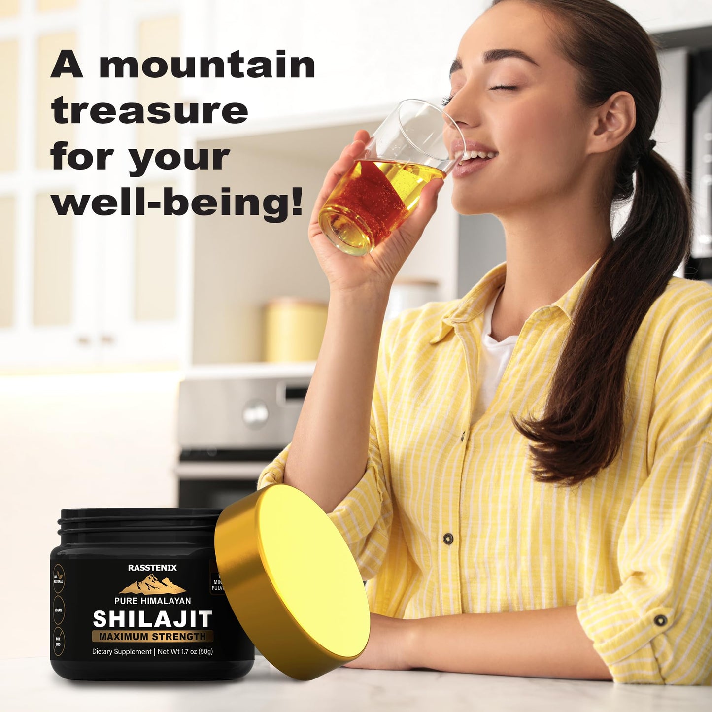 Shilajit Resin – Himalayan Organic Shilajit, 85+ Minerals, Energy & Immunity