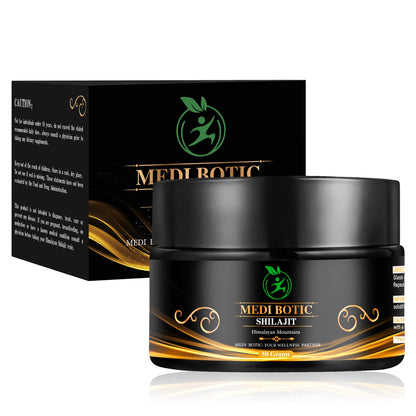 Shilajit Resin - Natural Energy & Immunity Boost | 75% Fulvic Acid, 85+ Minerals | 50g