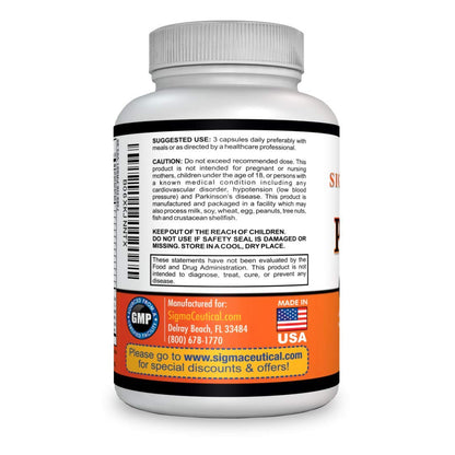 Sigmaceutical Prostate Support Complex – Saw Palmetto, Beta Sitosterol & Pygeum Bark – 90 Capsules