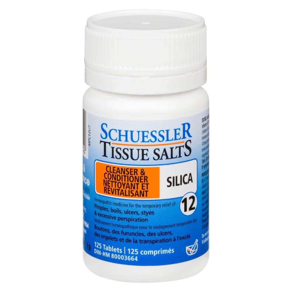 Silica-100 Tabs | Schuessler Tissue Salts for Skin, Hair & Nails