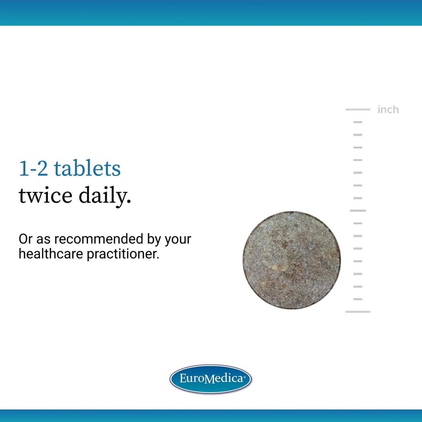 EuroMedica Silica-20 – Supports Bone Density, Collagen, Hair & Nails – 60 Tablets