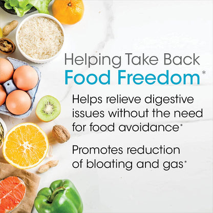 Silver Fern Bloat & Gas Relief Digestive Enzyme Blend - 60 Servings (2 Bottles) with Tolerase L & Pectinase