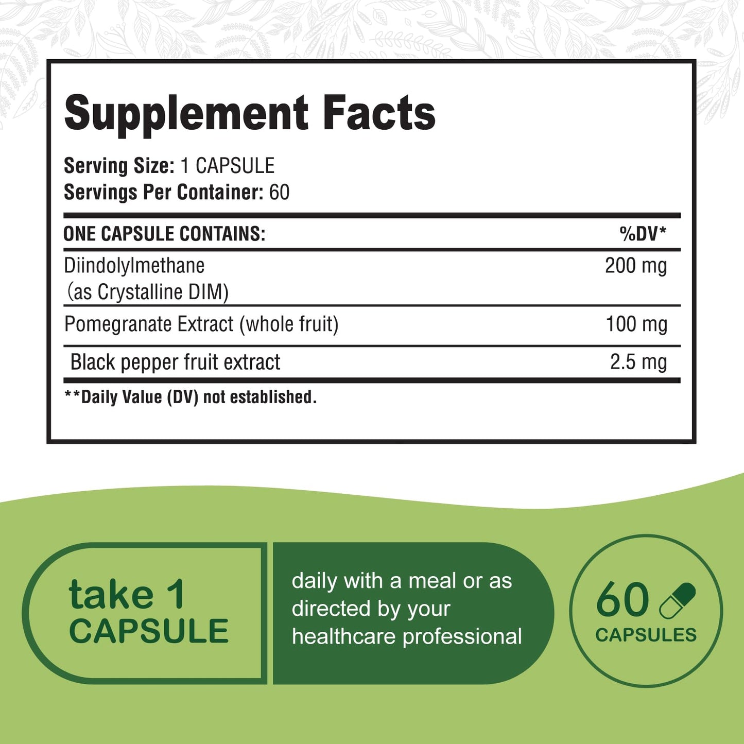 Simlike Nutraceuticals DIM Hormone + Detox - 60 Capsules