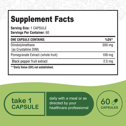 Simlike Nutraceuticals DIM Hormone + Detox - 60 Capsules