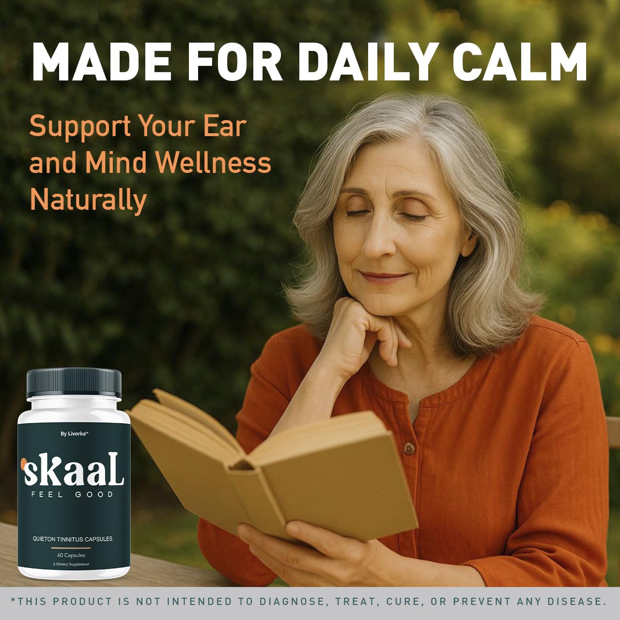 (3 Pack) Skaal Capsules – Tinnitus Support & Wellness