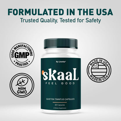 (3 Pack) Skaal Capsules – Tinnitus Support & Wellness