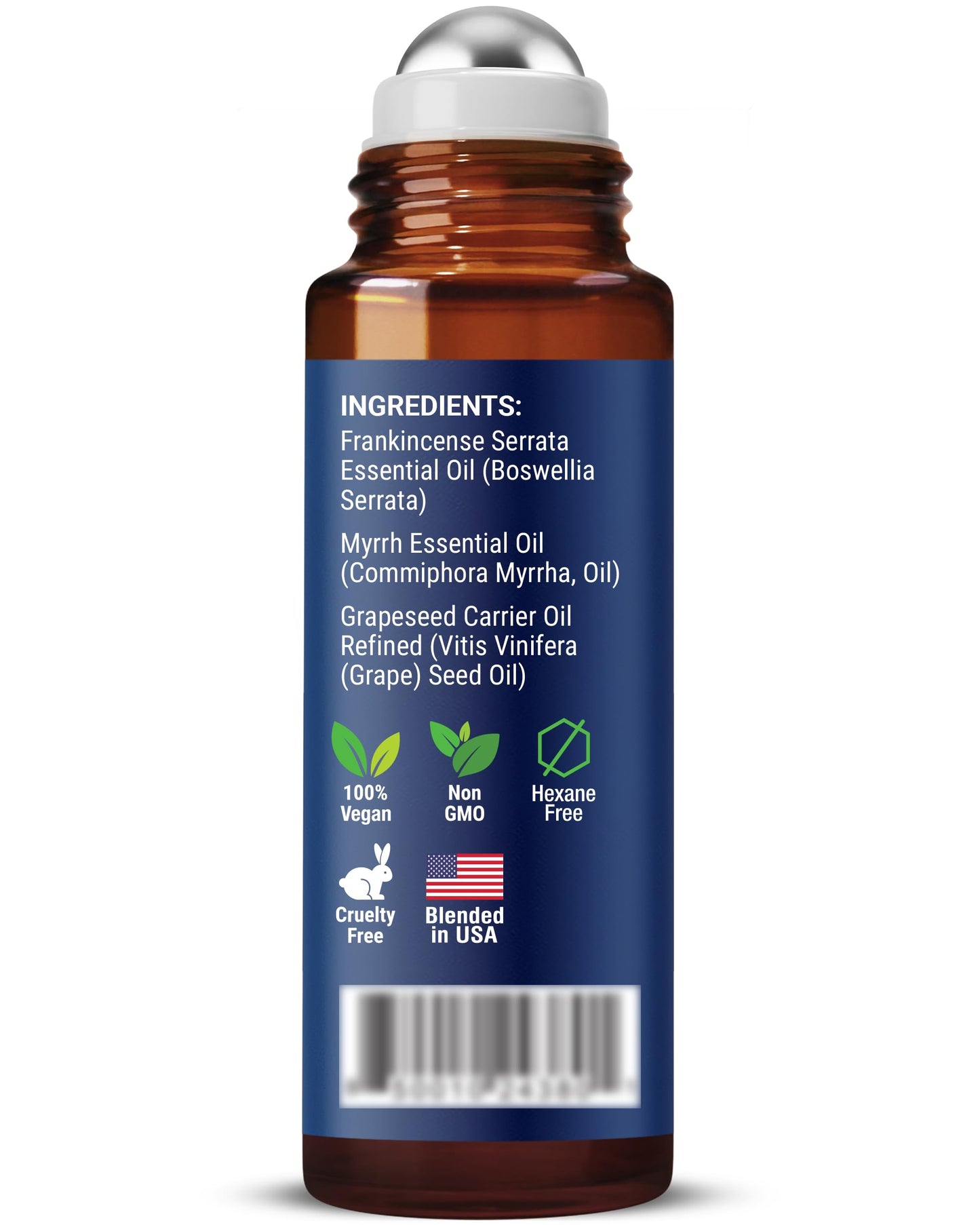 Frankincense & Myrrh Essential Oil Roll-On 10ml – 100% Pure & Natural | Nexon Botanics