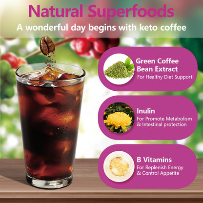 Skinny Coffee Green Bean Extract Powder | USTAR Slim Coffee, 12 Natural Blends, 120g