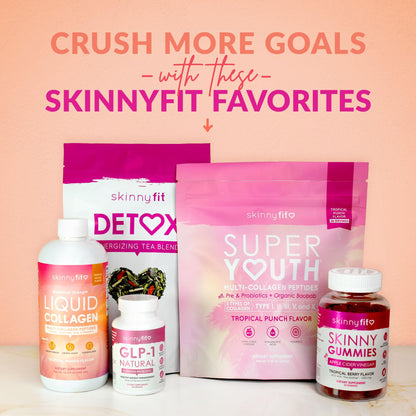SkinnyFit Super Youth Collagen for Women - Tropical Punch, 28 Servings
