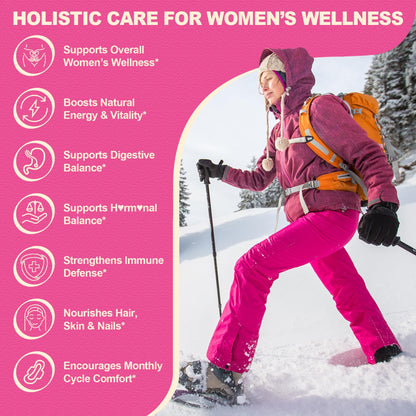 SKLIA Beef Organ Supplement for Women — Grass-Fed NZ Liver, Kidney, Heart, Uterus & Ovary for Energy & Wellness