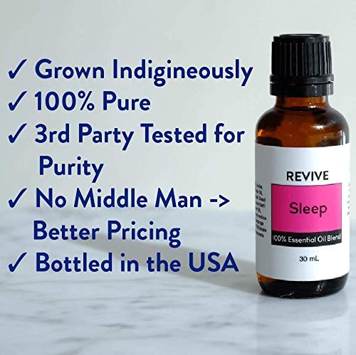Sleep Essential Oil Blend 30mL by Revive Essential Oils – 100% Pure Therapeutic Grade