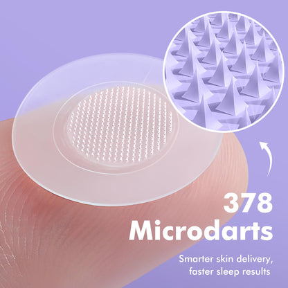 Sleep Patches with Melatonin for Adults – 18-Pack Microdart Sleep Patch